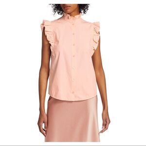 NWT Baum Und Pferdgarten Medora high neck Blouse